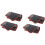 4 Pcs Silicone Baking Mat Sheet,Non-Stick Oven Liner Perforated Mesh Pad,Baked Bread Biscuits Mat,Double-Sided Available 1