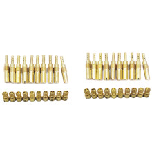 20Pcs Carburetor Main Jet Kit & 20Pcs Slow/ Jet for PWK Keihin OKO CVK PWM NSR KSR PWM Motorcycle Carburetor