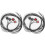 8Pcs Momentary  Momentary Push Button  Off  12V 24V Mount  Button   Length 120cm 1