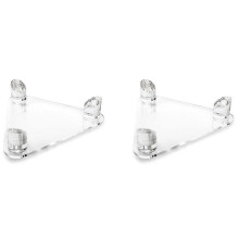 2X Acrylic Stand - Holds Footballs, Basketballs, Volleyballs or Soccer Balls - Display Stand or Holder