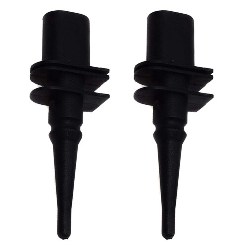 2Pc Front Rear Left Right Black Outside Car Air Temperature Sensor for  1 6 7 Series E46 E90 E91 E39 E60 E63 E38