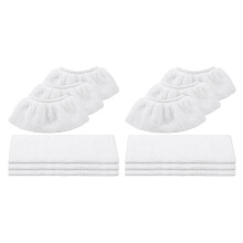 Microfiber Cloth Set Compatible for EasyFix Steam Cleaner SC2,SC3,SC4,SC5 (6 for Floor Nozzle+6 for Hand Nozzle)