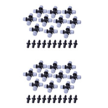Greenhouse Humidifier Plant Misting Atomizing Nozzle Sprinkler Tee (20Pcs)