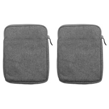 2X 6 Inch Tablet E-Reader Bag for Amazon  Paperwhite 4/3/2/1  Kpw3 958/558 8 Pocketbook Pouch Case Dark Gray