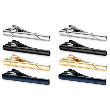 8 Stücke Krawatten Klammern für Männer Krawatten Klammer Set für Regelmäßige Krawatten Krawatte Hochzeit Geschäft Clips