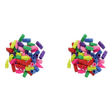 Radier Gummis, Radier Gummis mit Bleistift, Radier Gummis mit Bleistift, Radier Gummis mit Farb Stift, 100 Stücke