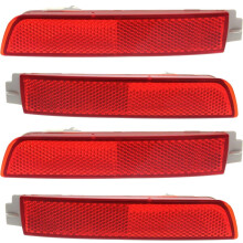 4x Car Rear Bumper Reflector for  Sentra 2013-2018 265655C000