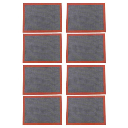 8X Perforated Silicone Baking Mat Non-Stick Baking Oven Sheet Liner for Cookie /Bread/ Macaroon/Biscuits Kitchen Tools