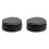 8 PCS Round Slate Black Coasters Handmade Coasters for Drinks, Beverages, Wine Glasses 2