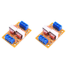 Audio Isolator Vehicle Common Ground Suppression Interference Noise Isolation Module Transformer Coupler 2Pcs