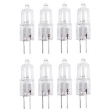 12V 20W 2 Pin G4 Base Halogen Light Bulb 8 Pieces Warm White