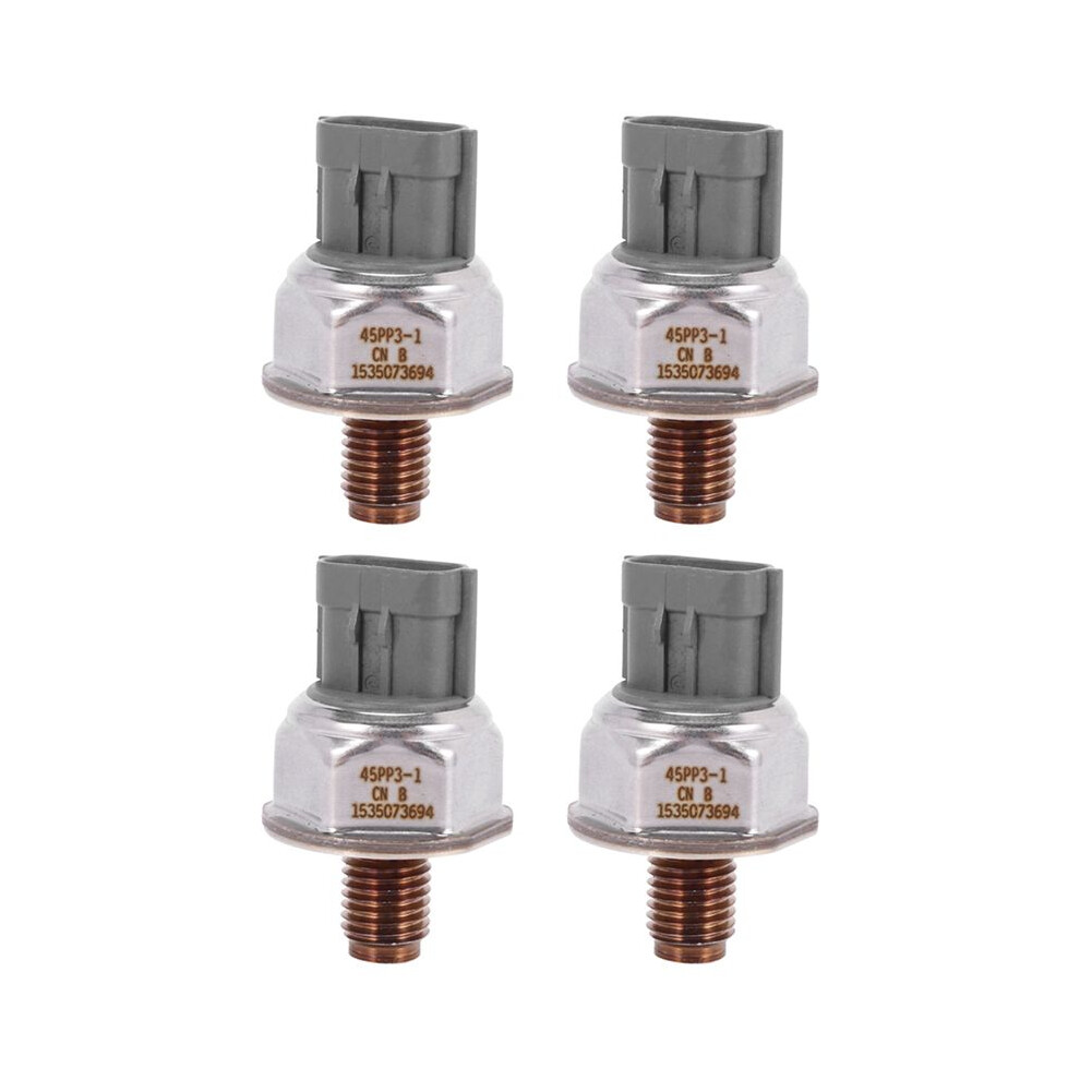 4X Common Rail Fuel Pressure Sensor 45Pp3-1 1465A034a 8C1q9d280aa For Navara D40 Pathfinder 2.5 6033169674298