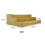 2X 3-Tier Non-Expandable Bamboo Spice Rack Step Shelf Cabinet Organizer 6