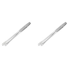 2X PinçAs de PinçA de 9,4 Polegadas, PinçAs de PinçA de Cozinha, PinçAs de AçO InoxidáVel Extralongas