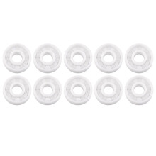 10X 608 Rolamento de Cerâmica Completo ZrO2 Rolamento de Esferas 8mmx22mmx7mm Rolamento de óXido de Zircônia