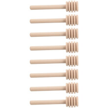 400 Pack of 3 Inch Wood Honey Dipper Sticks, Individually Wrapped, Server for Honey Jar Dispenser Drizzled Honey