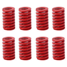 8 Pcs 25mm OD 40mm Length Compression Mould Die Springs for Model 3 Trunk, Medium Load