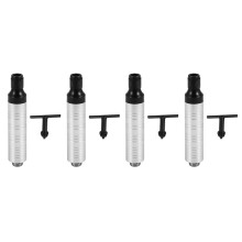 4X Handpiece Handle Key Drill Chuck for Flex 3 Fit Flexible Shaft for Foredom Grobet Motor Rotary Tool Accessory