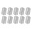 200Pcs 5mm LED Light Emitting Diode Lampshade Light Guide Column Light Cap Protective Cover LED Transparent Lamp Cap 7