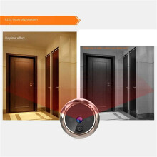 2X Digital LCD 2.8Inch Video Doorbell Peephole Viewer Door Eye Monitoring Camera 90 Degree Doorbell Motion A