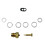 2X Motorcycle Carburetor Rebuild Kit for  Penta Solex 44PA1 856471 856472 7