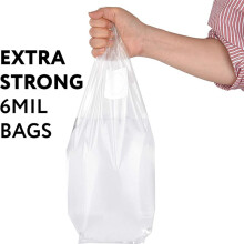 200Pcs Mushroom Growing Bag Spawn Bags Thick 6 Mil Bags 5.9Inchx13.8Inch 0.2 Micrometre Filter Breathable Autoclavable