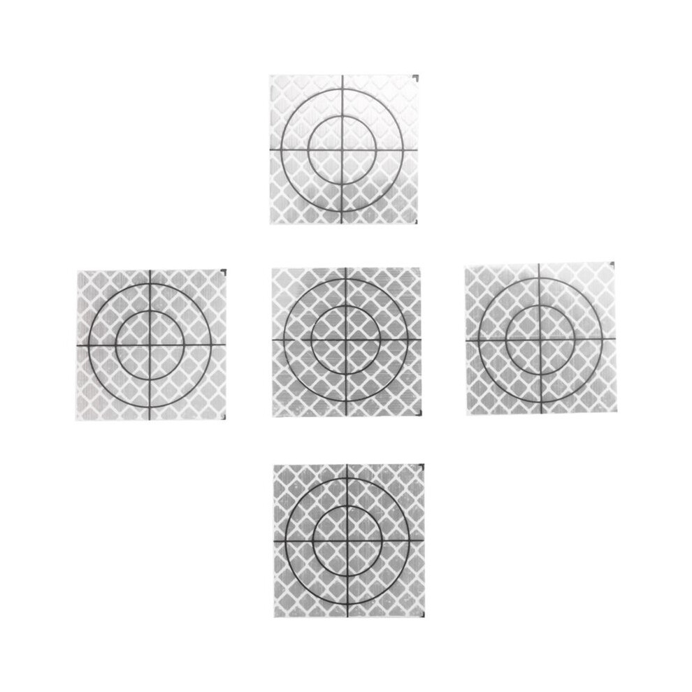 500Pcs Prism Measurement Reflector Sheet Reflective Tape Target Total Station Tunnel Survey 40X40mm 6031166912320