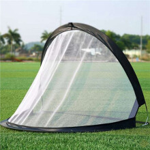 2 Piece Soccer Football Goal Net Folding Training Goal Net Tent Kids Indoor Outdoor Toy Black