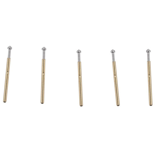 200Pcs P75-E2 Spring Test Probe Pogo Pin 1.3mm Conical  1.0mm Thimble