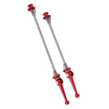 1 Pair Titanium Alloy Bike Hub Quick Release