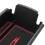 2X Car Styling Accessories Plastic Interior Armrest Storage Box for  C-Hr 2016 2017 2018 Black+Red 6