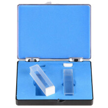 Quartz Cuvette,Spectrophotometer Cuvettes 10 mm Path Length, 45mm Height, 3.5 ML Capacity - 10 PCS