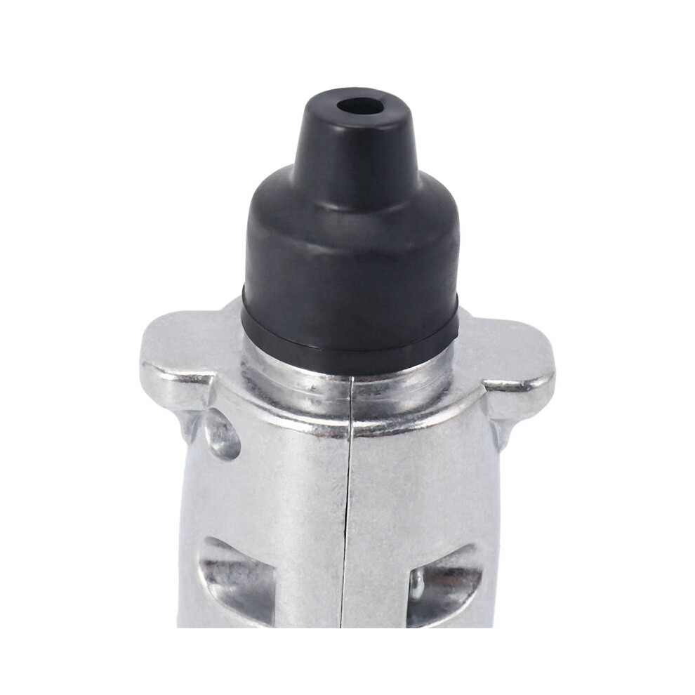 10X Trailer Accessories- 7 Pin Trailer Plug 12V Rv Sockets Towbar Towing 7Pin Metal Trailer Connectors 4714077215491