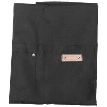 4X B Schwarz Professionelle Stylist Schürze Wasserdichte Friseur Färbung Shampoo Haar Schnitte Tuch Wrap