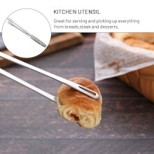 2pcs 9.4-Inch Tweezer Tongs,Kitchen Tweezer Tongs,Extra-Long Stainless Steel Tweezers Tongs