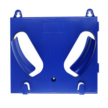 Practical Wall Mount Helmet Holder Compact Design Ideal-Blue
