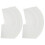 Pack Of 50/100 Aluminum Foil Burger Papers Double Layer-100pcs 1
