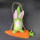Easter Rabbit Dwarf Doll Decoration Plush Stuffed Toy-Green 7