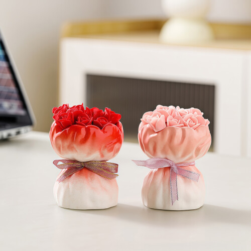 Storage Jar Household Decorative Vase Ceramic Cupcakes-1 1 1