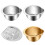 Steel Colander With Side Draining Holes For Rice And-Silver 1 7