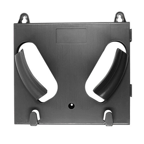 Wall Mounted Hard Hat Holder Durable ABS Materials For-Gray
