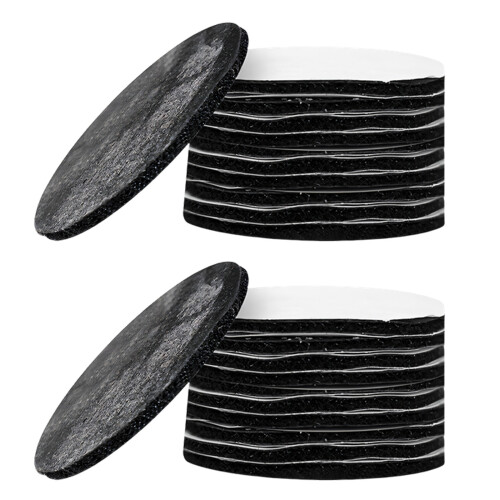 10Piece Adhesive Tape Hook and Loop Fasteners For Fixing-Black