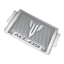 Radiator Guard Engine Cooler Grille Cover Protection for MT09 MT-09 2021 2022 Silver