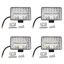 4 Pezzi Faretto Da 4 Pollici 4X4 Per Auto LED Da Lavoro 108W 36LED Bar Spotlight 12V 24V Offroad Per Camion Offroad ATV