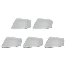 5X Auto Tür Seitlich Beheizt FlüGel Antifog Beheizt Rück Spiegel Glas für - S/C/E-Klasse W212 W204 W211 ()