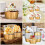 Dessert Cups with Lids, 100 Pack Gold Aluminum Foil Baking Cups Holders 3