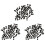 300 Pcs 6X6X4.5mm Panel PCB Momentary Tactile Tact Push Button  4 Pin DIP 1