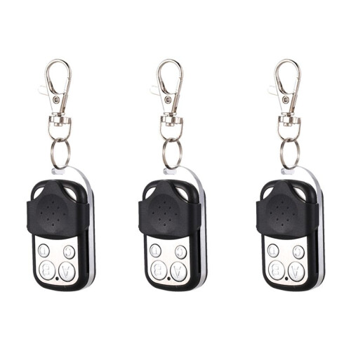 3X Universal Remote Copious 433 MHz Gate Garage Gate Alarm