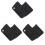 3X 2 Keys Rubber Button Key Remote Control for  Yaris Rav4  Mr2 Celica 1