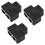 3X 2 Port RJ45 Splitter Adapter LAN Network Ethernet Extender Connector Plug Lot 1Pcs 1